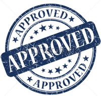 Approved Stamp Stock Photo 144248794   Shutterstock